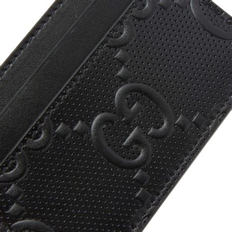 gucci gg embossed card holder|best Gucci card holder.